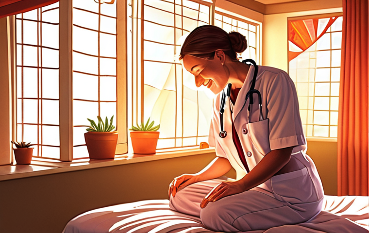 A vibrant, inspiring illustration of an individual, potentially a healthcare professional, radiating authenticity and passion. Visual elements subtly weave around them, representing personal stories and unique experiences that shaped their journey, emphasizing 'not just facts, but a story.' The overall impression is memorable, impactful, and deeply human. Soft, warm lighting, professional but inviting setting.